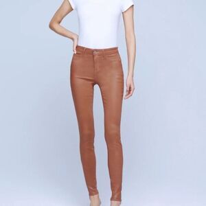 L'agence Marguerite Coated Jean in Java Womens Size 24